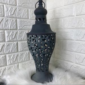 Rustic Farmhouse Metal Large Lantern